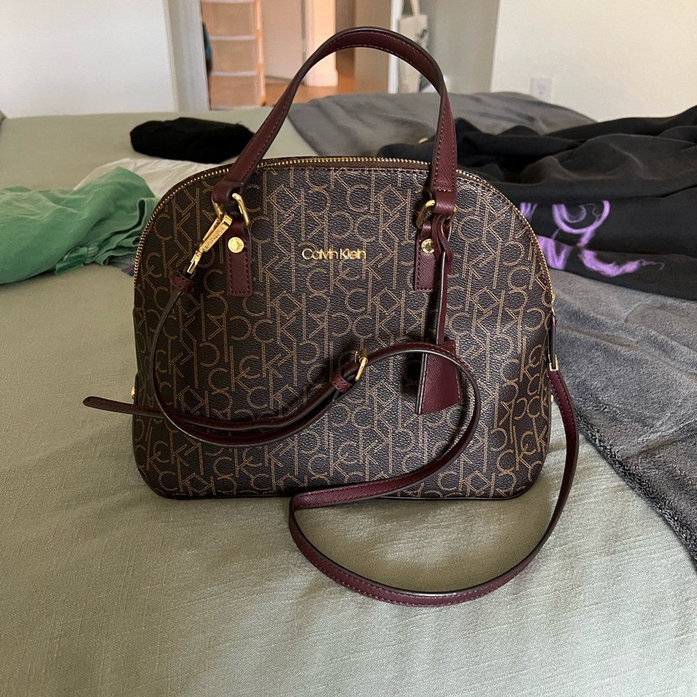 Calvin Klein leather purse